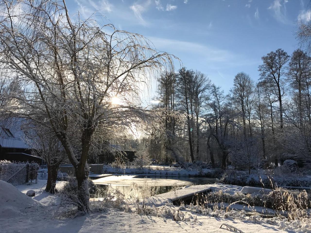 Ferienwohnungen Direkt Am Wasser Burg  Exterior foto